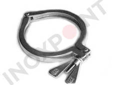 Хомут CLAMP нержавеющий Dn 80  (84-85 мм) AISI 304, DIN