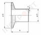 Штуцер CLAMP нержавеющий Dn 80  (76,1 мм l 3'') AISI 316L, SMS